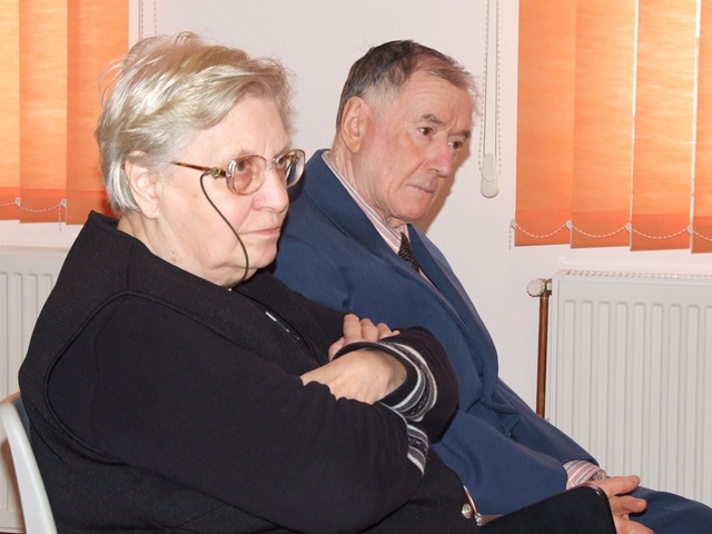 D-na Eger Raţiu împreună cu soţul
