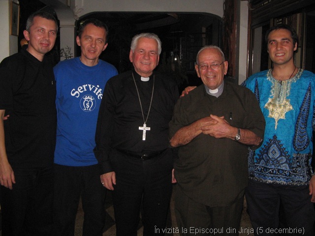 vizita la episcopul din Jinja