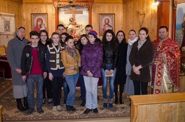 in biserica la incheiere