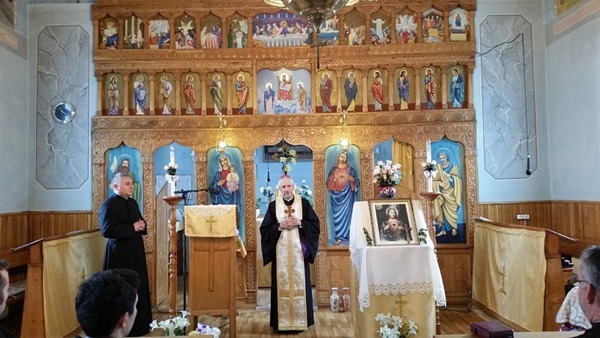 PS Florentin şi Pr. paroh Aurel Ana